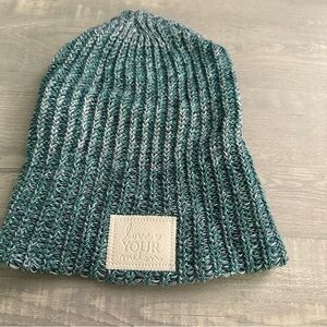 BLUE, Gray and White Love Your Melon Beanie